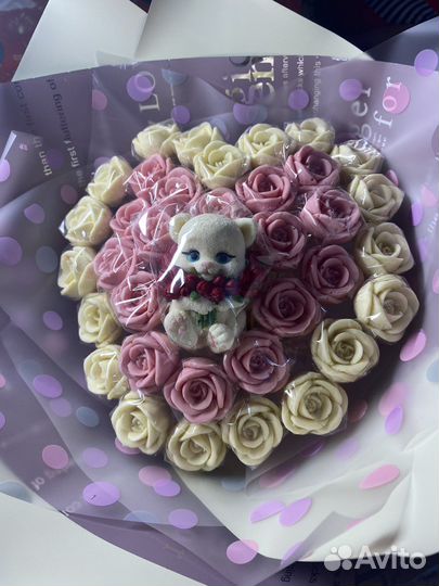 Букет из шоколадных роз