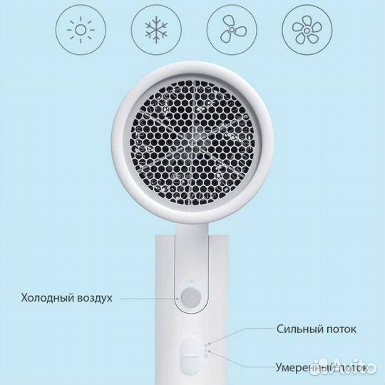 Фен для волос XiaoMi Mijia Ion Hair Dryer