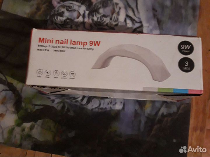 Лед лампа для маникюра