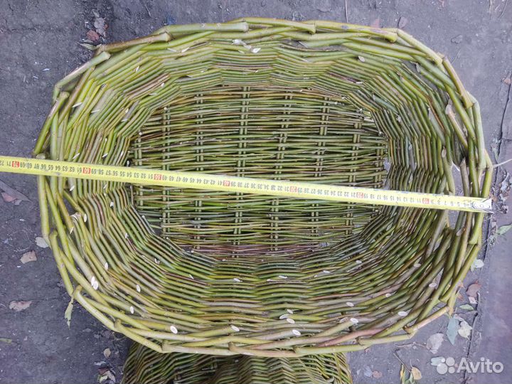 Корзина плетёная хозяйственная