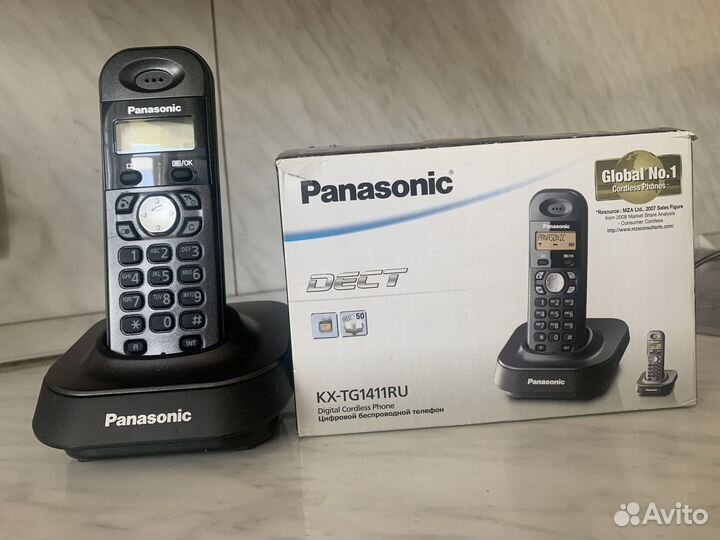 Телефон беспроводной Panasonic KX-TG1411RU