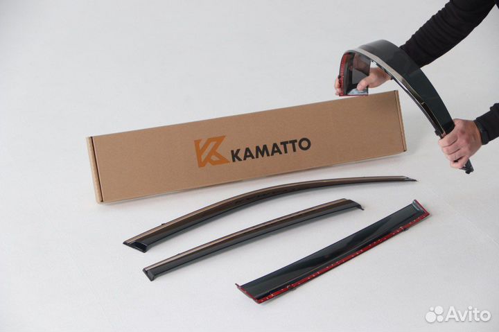 Ветровики kamatto GW haval H9 2015-н.в