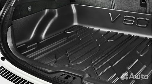 Ковер багажного отделения volvo V60 11