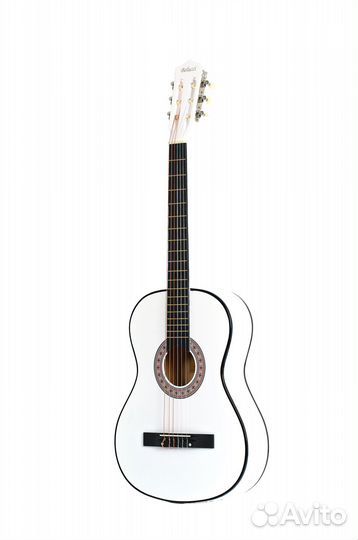 Гитара Belucci BC3805 WH (классика с анкером, липа