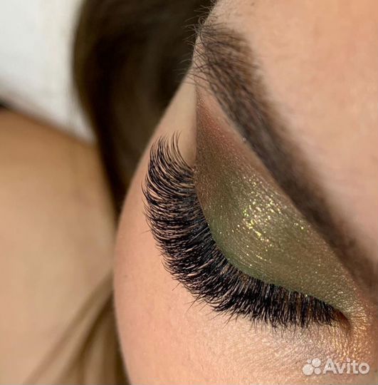 Наращивание ресниц (классика, 2D, 3-20D объемов)