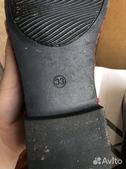 Туфельки для девочки 33 размер