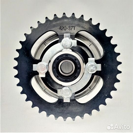 Звезда мопеда Delta задняя в сборе 420 37 зуб