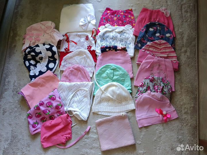 Шапки с 0 до года