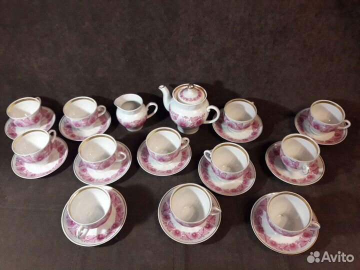 Чайный сервиз СССР барановка