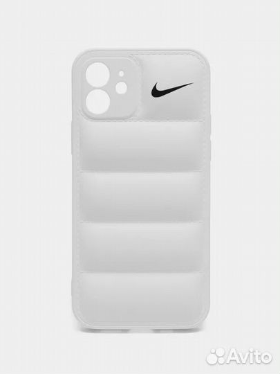 Чехол на iPhone Nike белый (все модели)