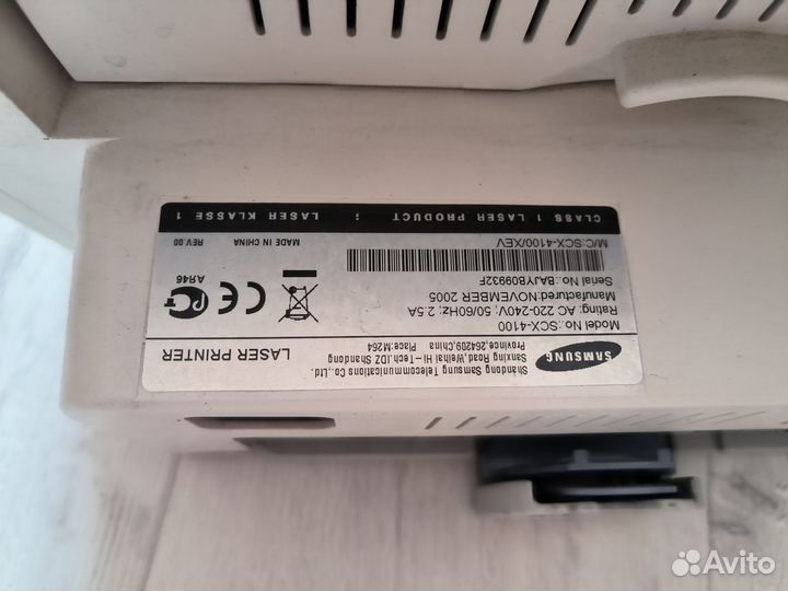 Принтер Samsung scx-4100