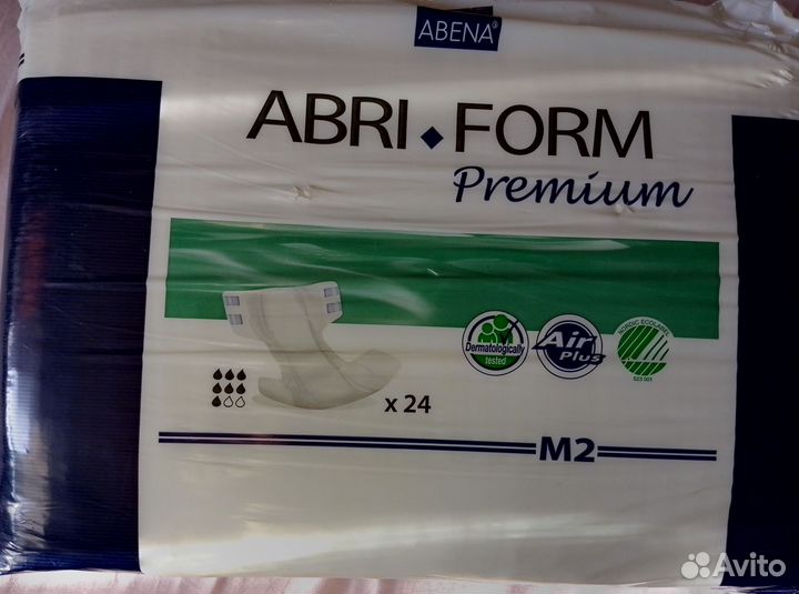 Памперсы для взрослых Abri Form M2, 24 шт, Abena