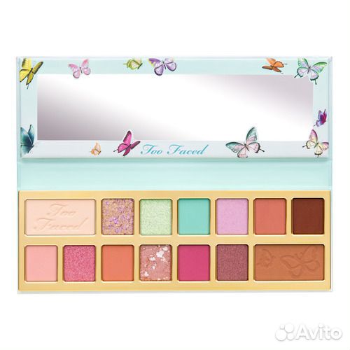 Палетка теней too faced
