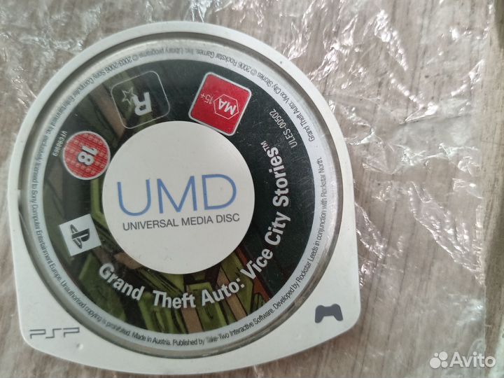 Диск psp3 Grand Theft Auto