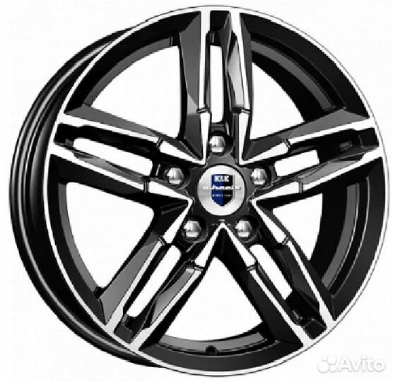 Диск кик Sayan 6x16 5x100 ET38 DIA57.1 алмаз черны