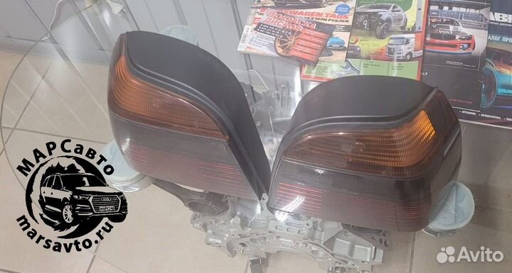 Фонари hella black комплект WV Golf 3