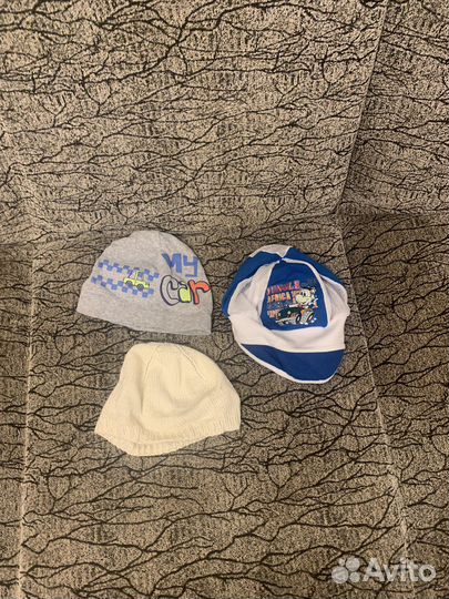 Шапки детские для мальчиков