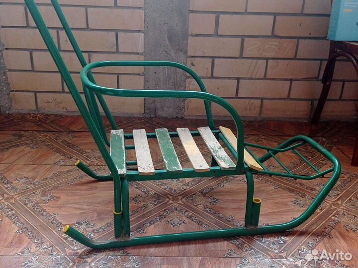 Детские зимние санки отдам