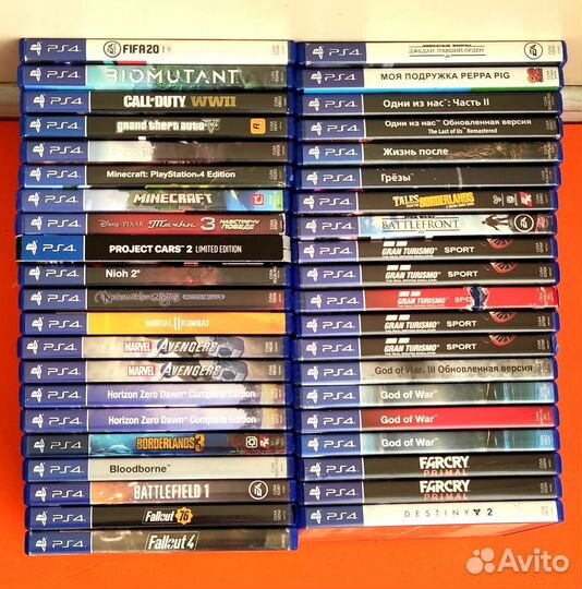 Лицензионные диски для PlayStation 4(PS4) и PS5