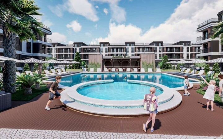 Апартаменты-студия, 34 м², 2/4 эт.