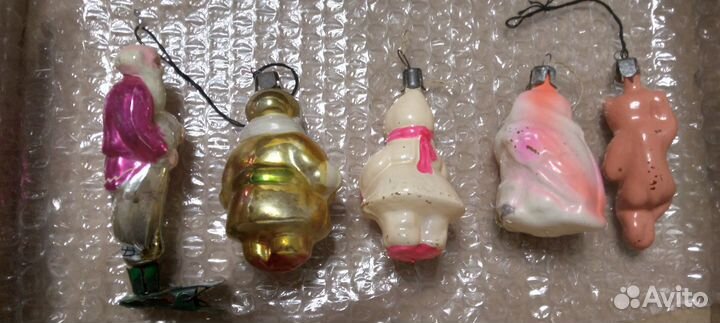 Редкие Елочные игрушки СССР