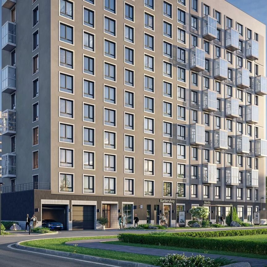 2-к. квартира, 53,9 м², 12/12 эт.