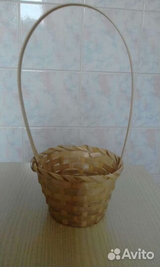 Корзина плетеная