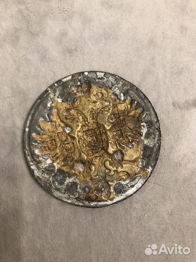 Старинная бляха