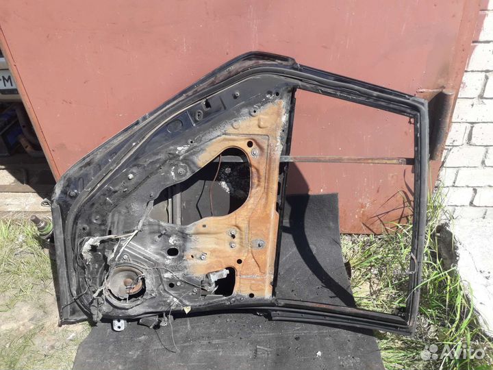 Дверь задняя левая колеос 1