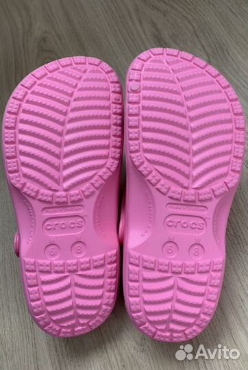 Кроксы Crocs Сабо 38 розовые новые женские