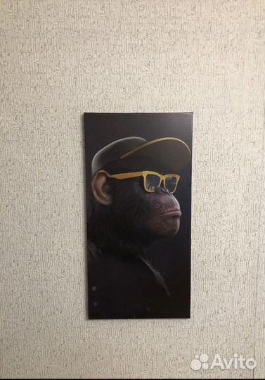 Катина на холсте постер