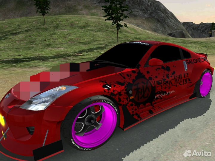 Nissan 350z car parking