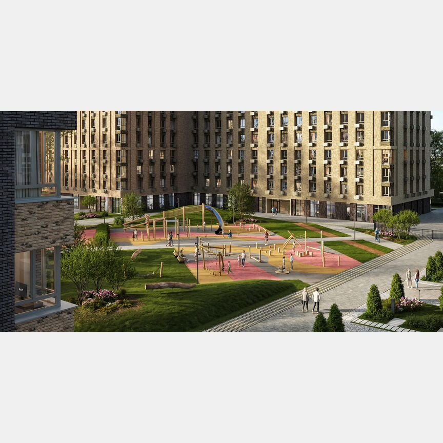 2-к. апартаменты, 64,4 м², 15/23 эт.