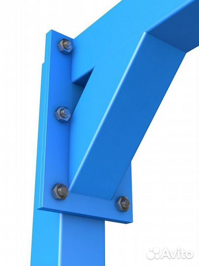 Стойка баскетбольная разборная (со съемной закладной) A13472