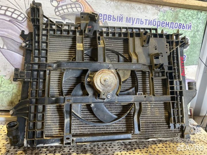 Радиатор двс Renault Duster 1.6 k4m