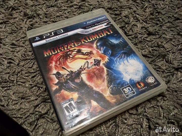 Mortal kombat Sony PS3 + Джойстик