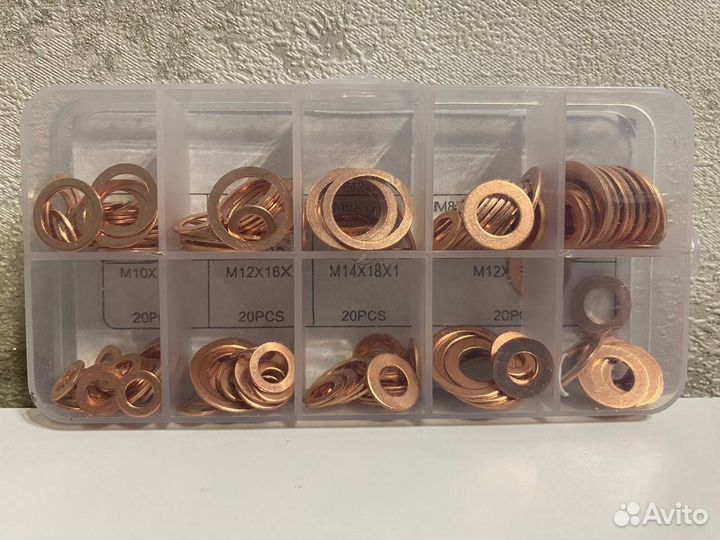 Медные шайбы M5-M12