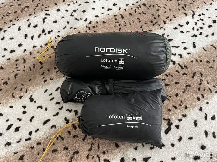 Nordisk lofoten 2ULW + Footprint