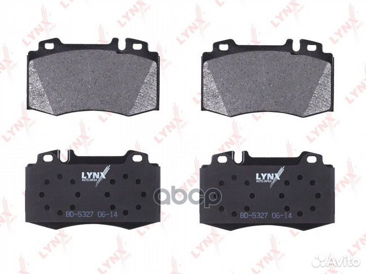 Колодки тормозные дисковые перед BD5327