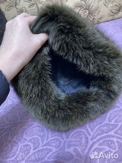 Шапка из натурального меха