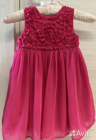 Праздничное платье для девочки mothercare 86 92
