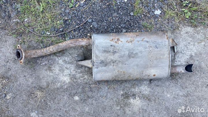 Глушитель выхлопная труба банка Toyota Corolla E12