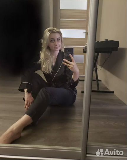 Атласная пижама