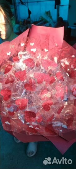 Светящийся букет из бабочек