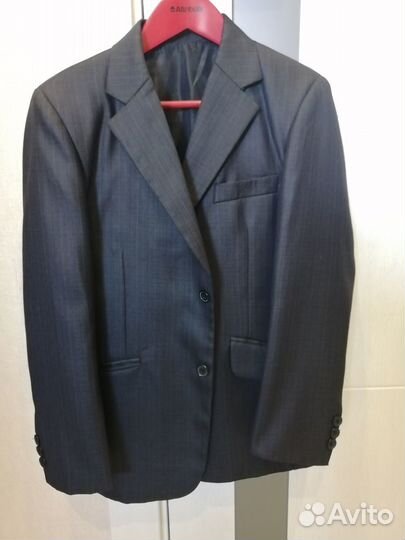 Пиджак школьный для мальчика 128-134см