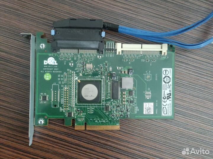 Райзер pci-e для sas дисков с разветвителем