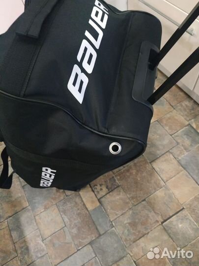 Баул хоккейный чёрный Bauer