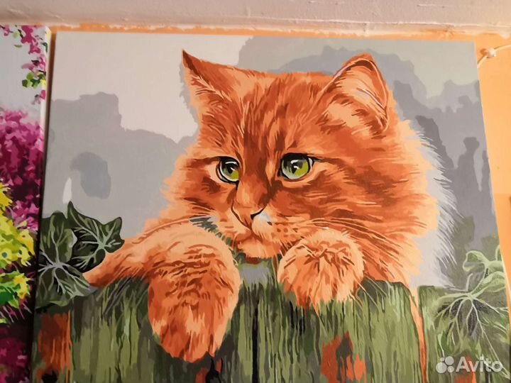 Картины по номерам раскрашенные