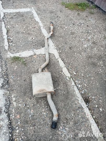 Мерседес w123 глушитель