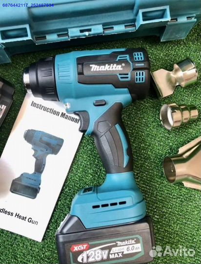 Фен строительный Makita аккумуляторный (Арт.18744)